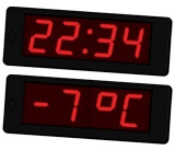 Часы с датчиком температуры - Автобусные решения ИДЕА