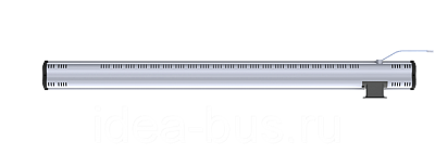 Радиатор отопления жидкостной со встроенным вентилятором 2,2 метра - Автобусные решения ИДЕА