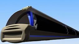 Багажные полки c вентиляционными каналами - Автобусные решения ИДЕА