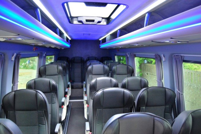 Багажные полки для микроавтобусов - статьи компании Автобусные решения IDEA