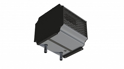 Радиатор отопления жидкостной со встроенным вентилятором под одиночное кресло  - Автобусные решения ИДЕА