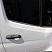 Нижние молдинги стёкол на  Mercedes-Benz Sprinter W907