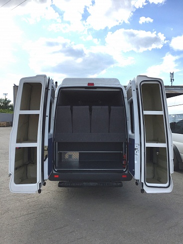 Навесной багажник для микроавтобуса Mercedes Benz Classik - Автобусные решения ИДЕА
