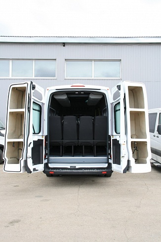 Навесной багажник для микроавтобуса FORD TRANZIT - Автобусные решения ИДЕА