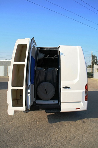 Навесной багажник для микроавтобуса Газель NEXT - Автобусные решения ИДЕА