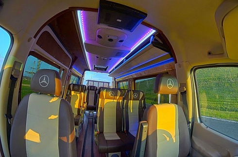 Багажная полка Glassy Light - Автобусные решения ИДЕА